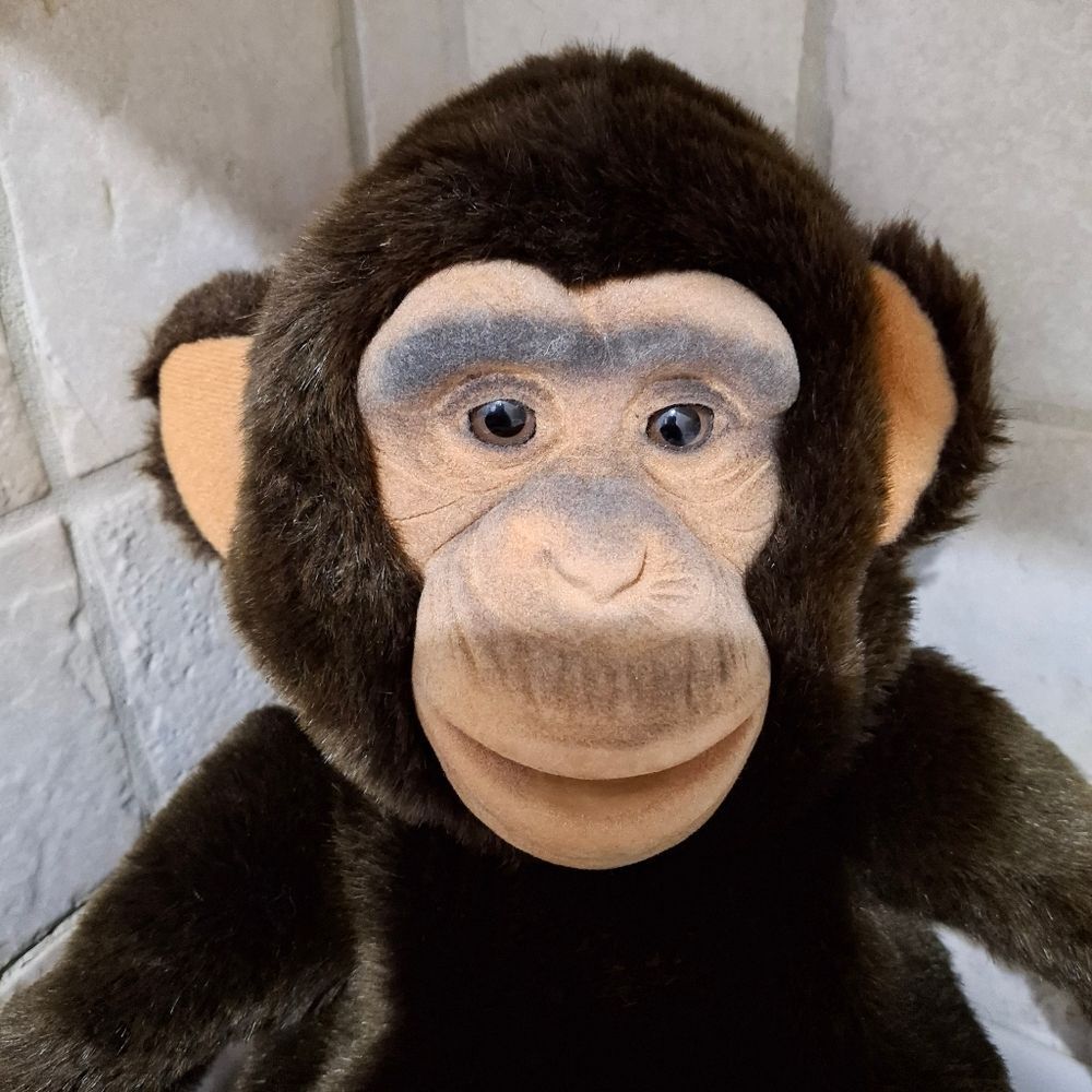 Child's Play Chimp Monkey Hand Puppet - Picture 2 of 8